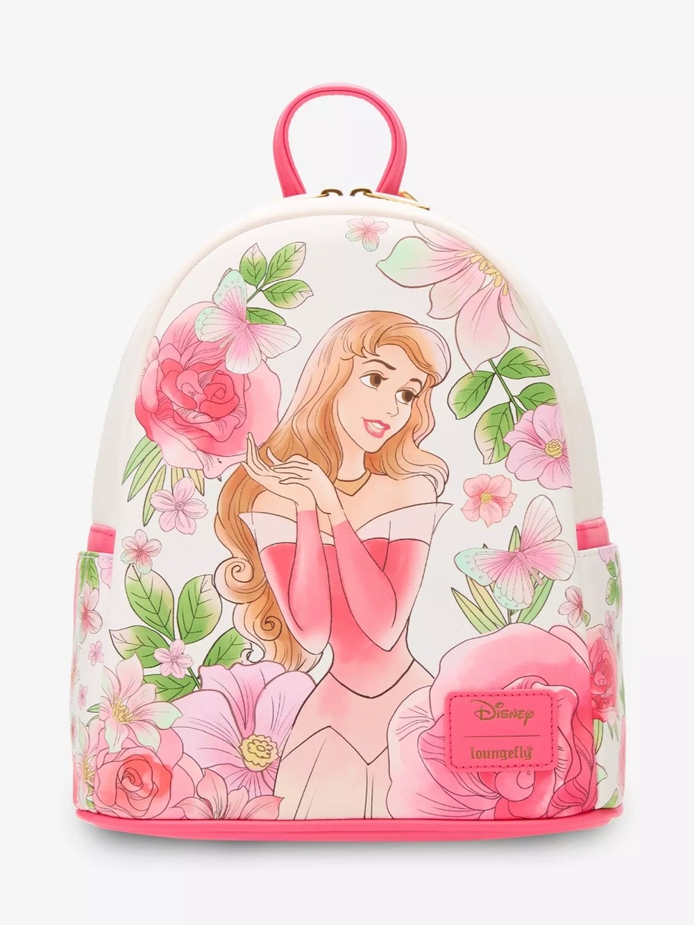 Loungefly Disney Sleeping Beauty Butterfly Garden Mini Backpack NWT